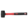 thumbnail image 4 of Luxshiny Rubber Mallet Head Hammer Black 1Pack 13.4x5.5x2.8in, 4 of 8