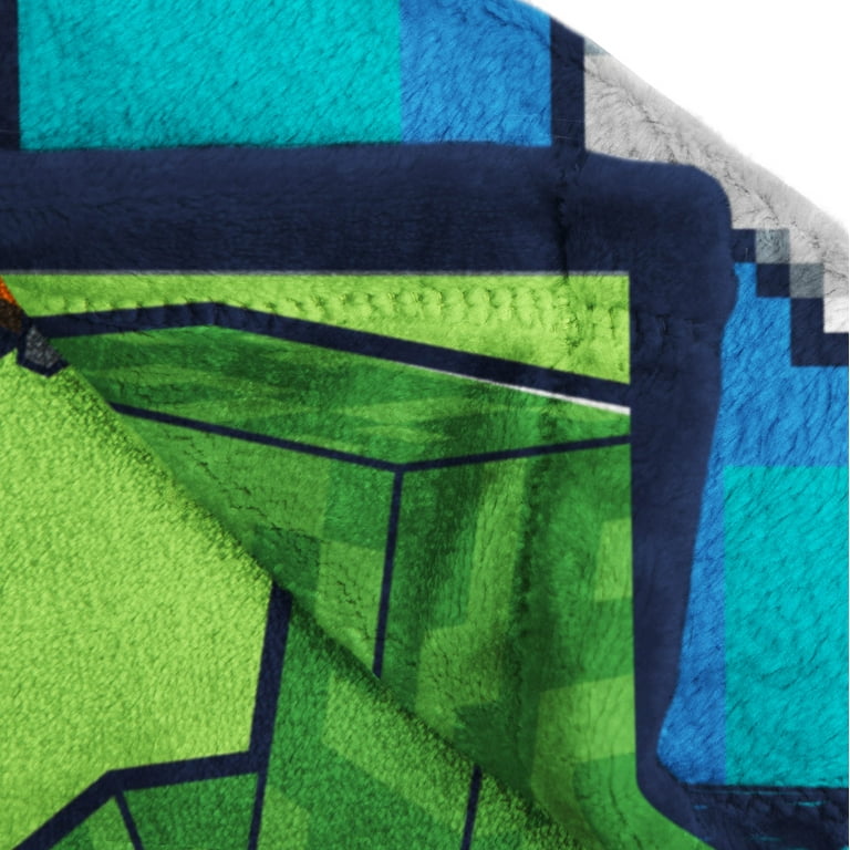 Minecraft blanket walmart sale