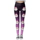 thumbnail image 4 of Leggings de cintura alta para mujer, pantalones de yoga para entrenamiento, suaves, elásticos, cómodos, con estampado navideño, diseño de bloques de color para fitness y running 2695, 4 of 4