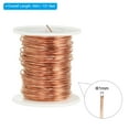 thumbnail image 2 of Uxcell 131 Feet Solid Bare Copper Wire 20 Gauge 99.9% Pure Copper Wire 1mm Soft Beading Wire, 2 of 6