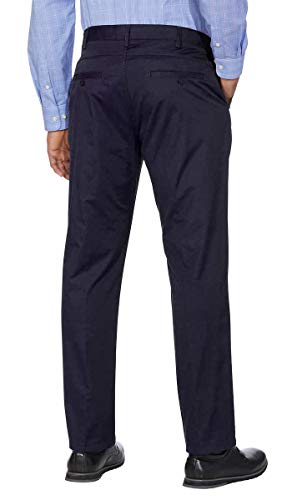 izod big & tall sportflex waistband stretch flat front chino pant