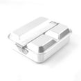 thumbnail image 1 of Fiambrera de aluminio Portátil Vajilla para acampar Caja Bento de metal Bandeja de comida para acamp Abanopi Caja de almuerzo, 1 of 7
