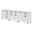 thumbnail image 2 of Winsome Halifax 3-Piece Cabinet Set with File Drawer 10361, White Finish, 2 of 10