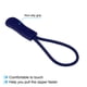 thumbnail image 4 of Tiradores de Cremallera Uxcell Reemplazo Paquete de 30 Cuerda de Extensión Asa para Equipaje Mochilas Chaquetas Azul Marino, 4 of 5