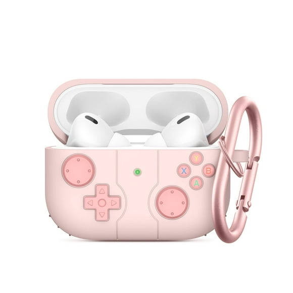 AirPods Silicone Case Protective Cover Silicone 3D Luxury Classic Design Cover Game Player Design Case for Airpods Pro 2nd Generation/1st Generation (2023/2022/2019), Funny Soft Silicone Protective Co