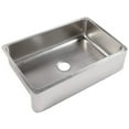 thumbnail image 2 of Sinkology  Lange Crafted Stainless Steel 32" Single Bowl Undermount Farmhouse Kitchen Sink Brushed, 2 of 5
