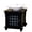 Black, variant on Bellaterra Home 30 in Single sink vanity-wood-black