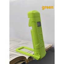 USB book light 3 color temperatures/18 levels of brightness adjustment Eye protection study light One-button switch Digital display Rechargeable clip light Reading light