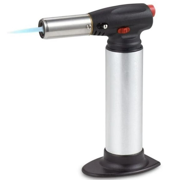 BonJour Chef’s Tools Stainless Steel Professional Cooking and Utility Butane Torch Lighter