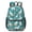 Great Pyrenees and, variant on Great Pyrenees and Floral Blue Pattern 17" School Backpacks for Teens,Waterproof Oxford Fabric,S-Shape Padded Straps for School,Travel,Hiking,Camping