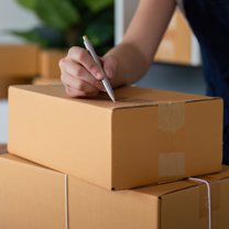 SSBM 10 x 10 x 3" Flat Corrugated Boxes, ECT-32 Brown Shipping/Moving Boxes 25 Boxes