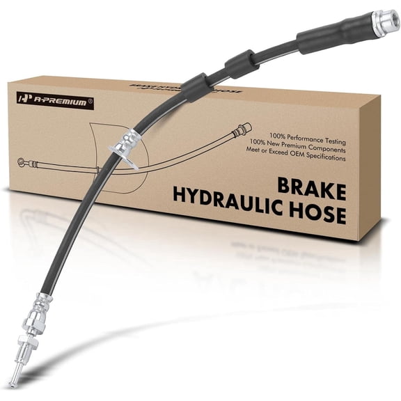 A-Premium Rear Driver Brake Hydraulic Hose Compatible with Select Ford Models - Fiesta 2014 2015 2016 2017 2018 2019 - Replace# C1BZ2282A