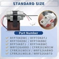 thumbnail image 3 of NATEFEMIN Replacement Evaporator Fan Motor for Kenmore 3015924900 D4612AAA36, 3 of 8