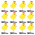 thumbnail image 1 of 12 piezas de pollo para el cabello de pollo clips para el cabello lindos accesorios para el cabello clips para el cabello para mujeres, 1 of 5