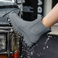 thumbnail image 2 of Crunowin Women's Ankle Rain Boots, Waterproof Everyday Versatile Lightweight Casual Outdoor Shoes Dark Gray 7, 2 of 8