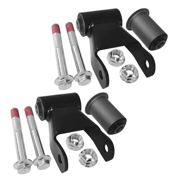 2PCS Rear Leaf Spring Shackle Repair Kit for Dodge Ram 1500 Pickup 2002 2003 2004 2005 2006 2007 2008 722-034