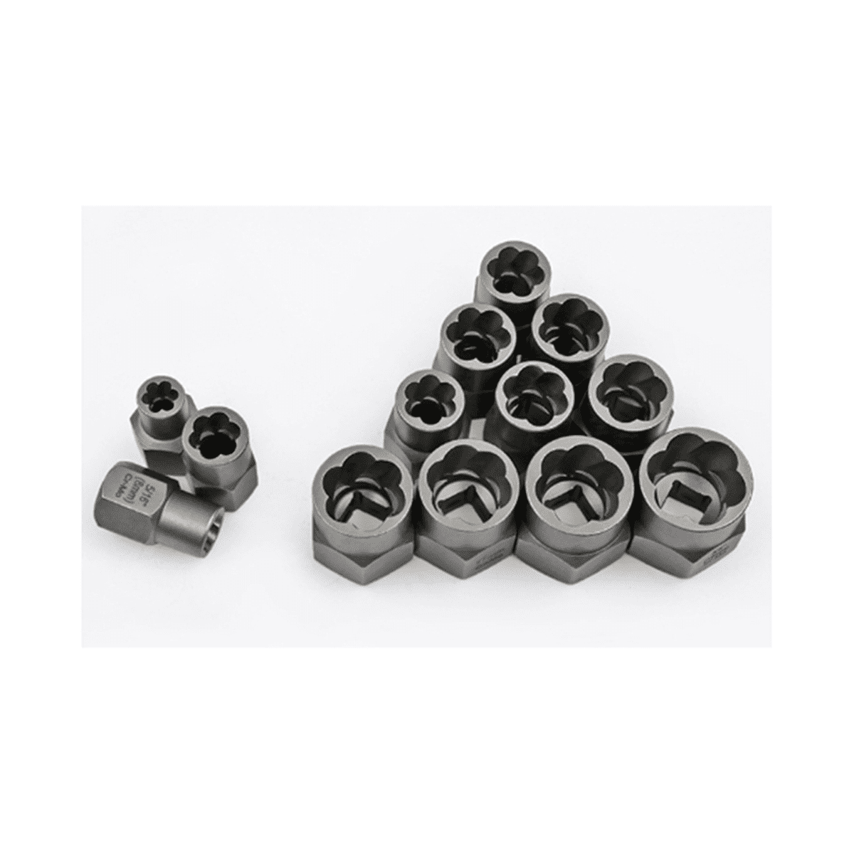 Screws & Bolts Extractor Set Drill Bit with Hex Adapter, Out Broken Lug Nut Extractor Stripped Screw Remover Set