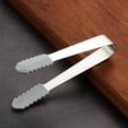 thumbnail image 4 of 4 Pcs Ice Cube Tongs Mini for Serving Kitchen Coffee Grilling Multifunction Silica Gel, 4 of 6
