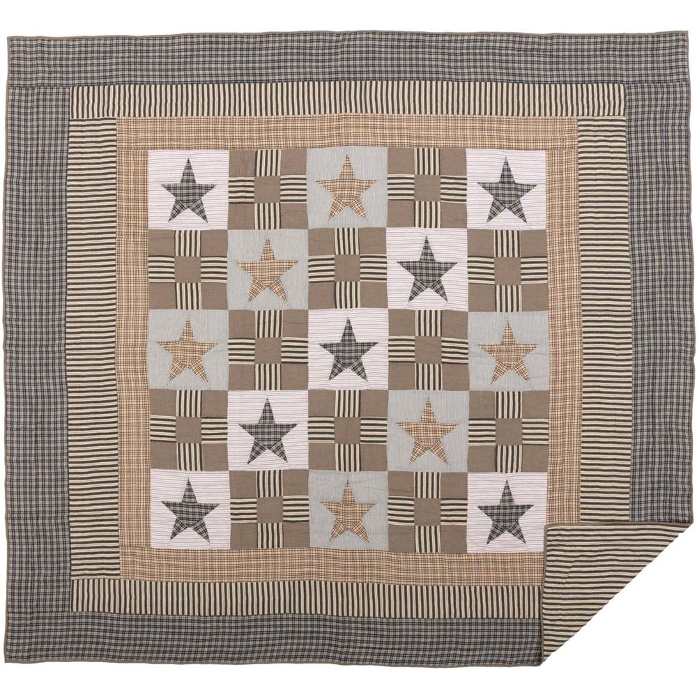 Ashmont Ninepatch Queen Quilt 90x90