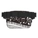 thumbnail image 3 of Easygdp Piano Keys With Musical Notes Fanny Packs para Mujeres y Hombres, Bolsa de Cinturón, Bolsos de Cruz para Trabajo/Correr/Senderismo, 3 of 9