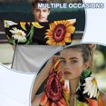 thumbnail image 6 of Bulopur Sunflower Car Towel Seat Covers for Summer Washable Bucket Seat Protector for SUV Vehicle Sedan Truck Easy to Install Athletic Running Towel 2025, 6 of 7