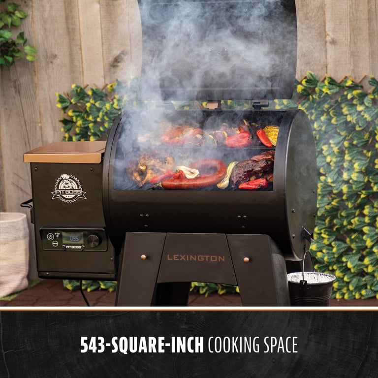 Pit Boss Lexington Onyx Edition - 500 Sq in Wood Fired Pellet