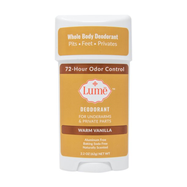 Lume Natural Deodorant Underarms and Private Parts AluminumFree
