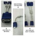 thumbnail image 4 of Shisuyan Répartiteur d'Ordinateur pour Moniteurs Doubles Câble Adaptateur VGA 2 Ensembles, 4 of 8