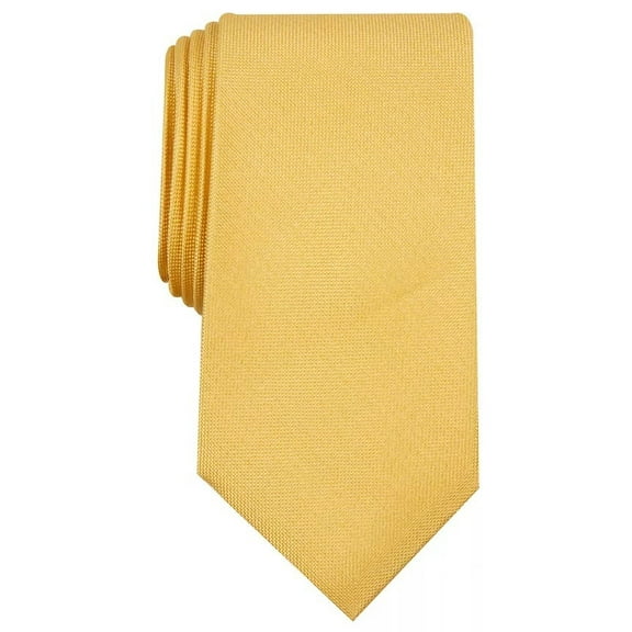 Club Room YELLOW Men's Solid Tie, US One Size