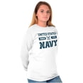 thumbnail image 3 of United States Navy Logo Since 1775 Unisex Plus Size Long Sleeve Shirt Brisco Brands 2X, 3 of 5