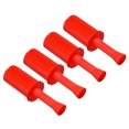 thumbnail image 1 of Unique Bargains Poignée de Rétractage de 10 Pouces, Distributeur de Pellicule Extensible 4 Pcs Distributeur de Film Extensible Petite Main pour Emballage de Meubles, Rouge, 1 of 5