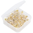thumbnail image 3 of Senjay Earring Backs Replacements,100Pcs Earring Backs Replacement Pierced Backing Stopper Boxed DIY Material Jewelry Accessories,Jewelry Accessories, 3 of 8