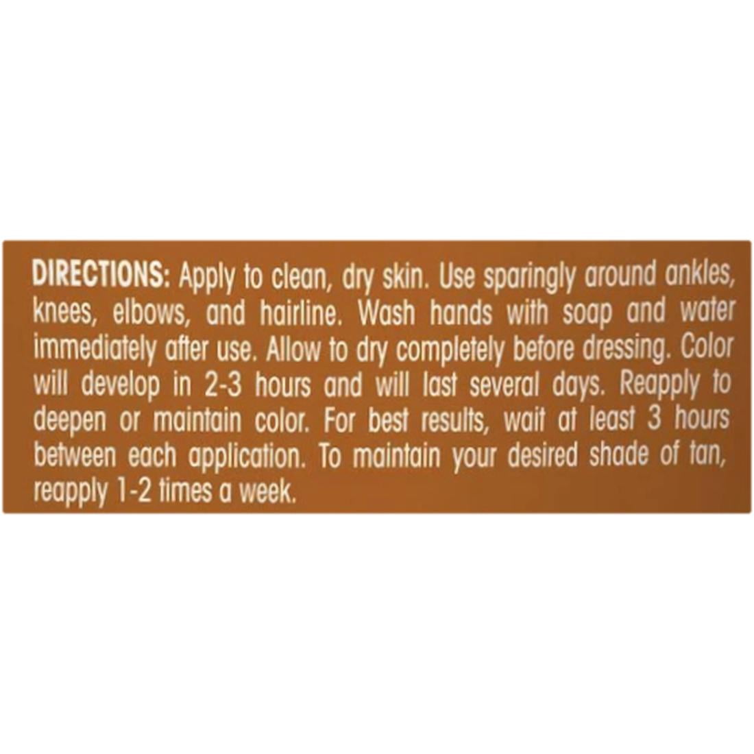 6 Pack Banana Boat Summer Color Self-Tanning Lotion, Deep Dark Color 6oz Each