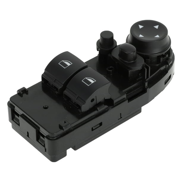 Interruptor de ventana eléctrica Unique Bargains para el lado del conductor delantero para BMW 328i 335i M3 Negro