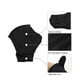 thumbnail image 5 of Guantes de natación palmeados para entrenamiento acuático, remos resistentes al agua, Web de mano para buceo (negro), Fitness, 1 par, 5 of 5