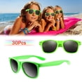 thumbnail image 4 of Gafas de sol de fiesta FEPITO Green para niños, adolescentes y adultos x30, 4 of 7