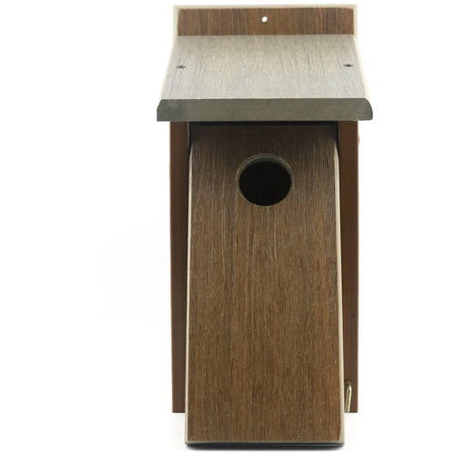 Details about   Wooden Bird Feeder Natures Friend Solid House Feed Cage Box Seed Feeder Garden 