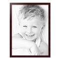 thumbnail image 2 of ArtToFrames 24" x 33" Mahogany Picture Frame, 24x33 inch Brown MDF Poster Frame (WOM-3978),  Pack, 2 of 8
