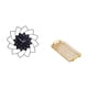 thumbnail image 2 of Reloj De Pared Acrílico Con Forma De Flor Y Bandeja De Postre Con Asa Para Mesa De Centro, Ideal Para Dormitorio, Cafetería O Comedor. Almacenamiento Decorativo., 2 of 5