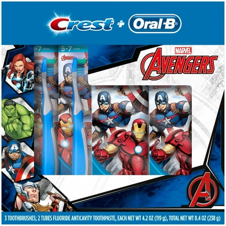 Oral-B and Crest Kid's Holiday Pack Featuring Marvel's Avengers