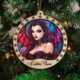 thumbnail image 2 of Customized Suncatcher Brooding Vampire, Brooding Vampire Ornament, Brooding Vampire Decorations, Brooding Vampire wvbsBV (Brooding Vampire 7), 2 of 5