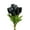 Black, variant on Artificial Tulip Flowers with Real Touch Feel - Pack of 10 Stems