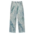 thumbnail image 3 of Kids' Pajama Pants Soft Relaxed Fit Sleep Pants Lounge Pants with Pockets Delicate Dragonflies Pattern Small, 3 of 9