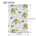 thumbnail image 3 of Pofeuu Dinosaur on Excavator Print Travel Document Organizer Passport Holder Men Women for Family (6.5 in x 4.5 in),Wallet Holder Credit Card Clutch Bag Case, 3 of 5