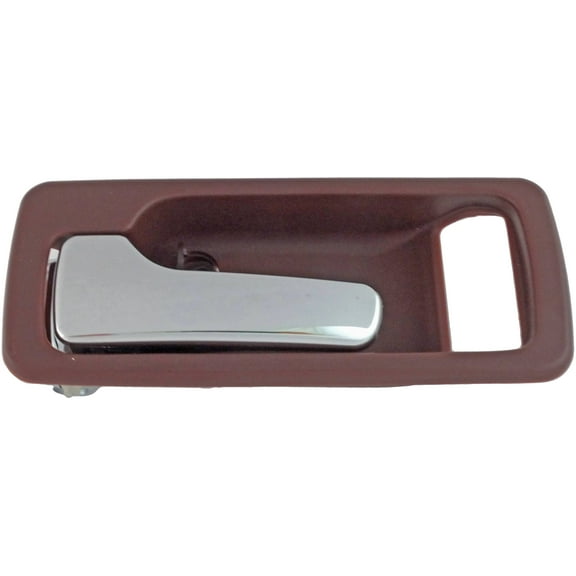Dorman 92586 Front Driver Side Interior Door Handle for Specific Honda Models, Red; Chrome