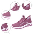 thumbnail image 5 of Rokment Cross Training Running Shoes for Women Lightweight Breathable Mesh Non Slip Comfortable Slip-On Walking Jogging Nursing Work Tennis Golf Sneakers Purple Size 7, 5 of 7