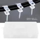 thumbnail image 4 of 200pcs P Clips Ecomeon Sujetadores de plástico de nylon con sujetadores de caja surtidos para conducto kit de conducto de cable tubería y funda negro blanco, 4 of 6