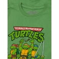 thumbnail image 2 of Tee Luv Big Boys 6-20 Teenage Mutant Ninja Turtles Cartoon Youth Graphic T-Shirt (L), 2 of 3