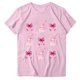 thumbnail image 1 of Blusas de Manga Corta para las Mujeres Divertida Impresión Cuello Redondo Camiseta Vintage, Blusas de Primavera para las Mujeres, 1 of 4