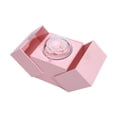 thumbnail image 3 of Caja de regalo con flores preservadas para San Valentín. Organizador de anillos. Rosa, 3 of 9